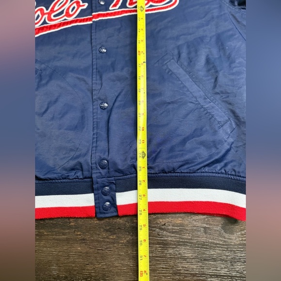 Polo Ralph Lauren Men's Navy Baseball Varsity Jacket - Picture 4 of 4
